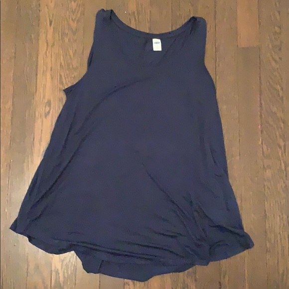 Navy tank top - Picture 1 of 2